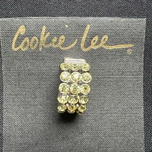 ☀️ Sunny YELLOW Crystal Ring